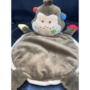 Basic Essentials Monkey Lovey 13" Security Blanket Stuffed Animal Toy